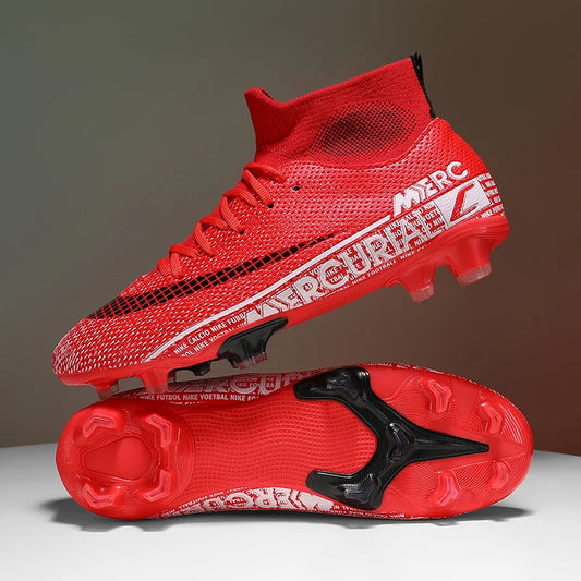 New Men Women Football Boots Unisex Soccer Shoes Breathable Hot-selling Grass Training Sport Professional High-quality Students