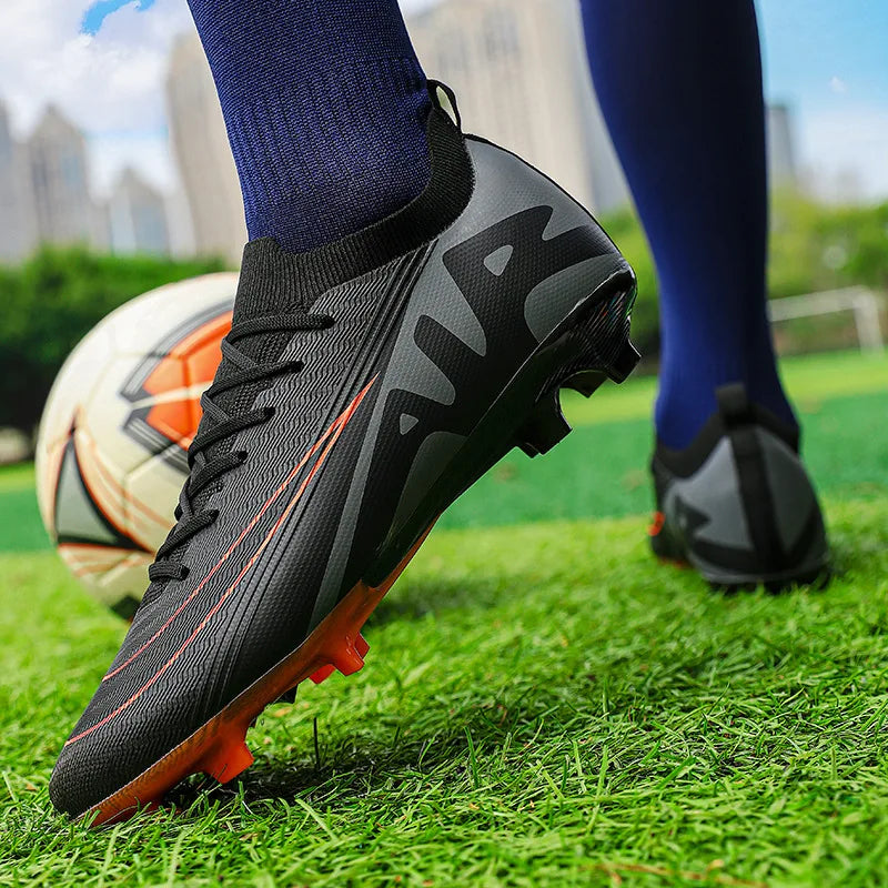 High Quality FG Football Shoes Men Women Comfortable Professional Teenager Soccer Sneaker Outdoor Football Field Cleats For Men