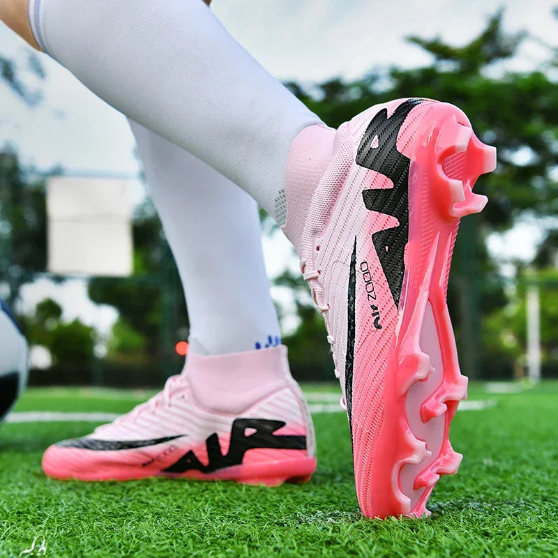 Professional Soccer Shoes For Men Society Cleats Grass Training Original Sneaker Indoor Non Slip Ultralight Football Field Boots