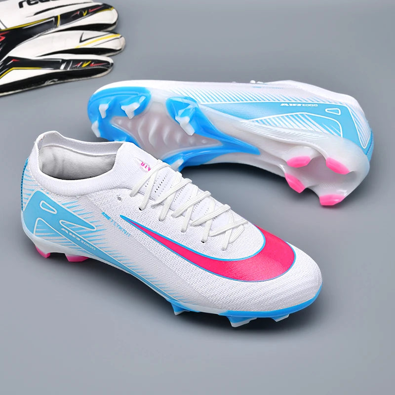 Men's Football Field Boots Professional Unisex Quality Breathable Soccer Shoes Cleats Athletic Training Football Shoes Sneakers