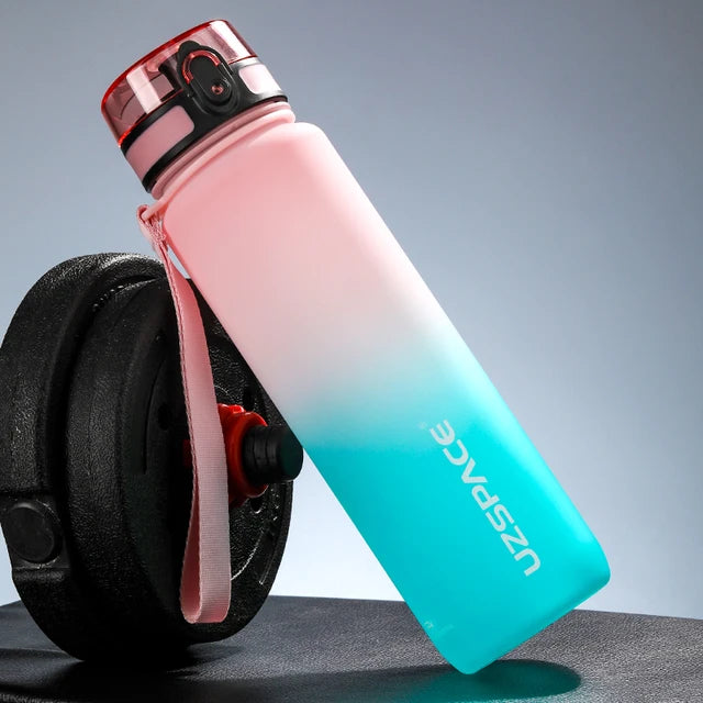 Hot Sale 500/1000ML Sports Water Bottle Shaker Outdoor Travel Portable Leakproof Drinkware Tritan Plastic Drink Bottle BPA Free